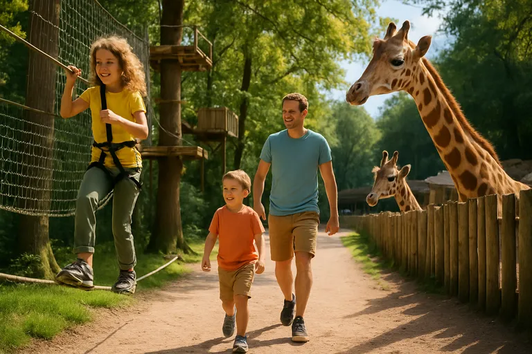 Actief en met kinderen: van boomtoppen tot dierentuin