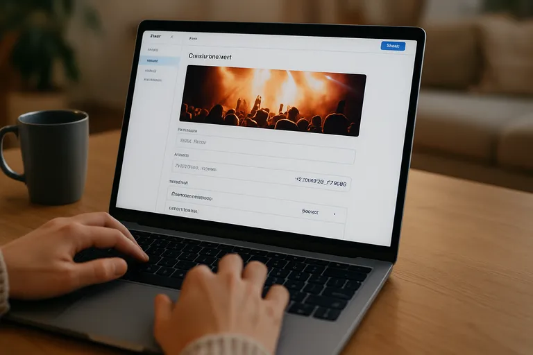 Snel starten: zo zet je je eerste event op