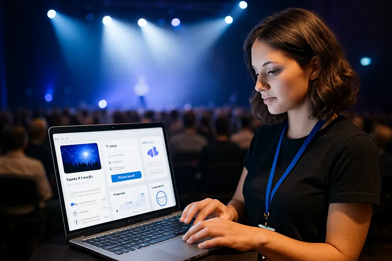 Zet je evenement in de spotlights met een compleet platform voor ticketverkoop en promotie