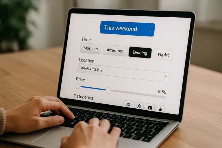 Hoe vind je snel events die bij je passen