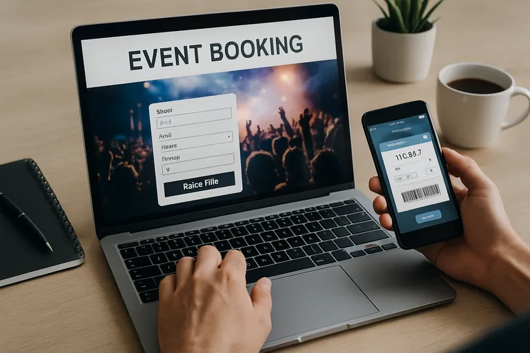 Wat is event booking