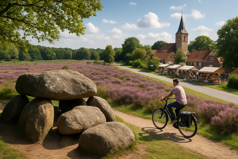 Vier pinksteren in drenthe tussen hunebedden, heide en gezellige dorpsmarkten
